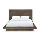 Melbourne Wood Platform Bed in Dark Pine