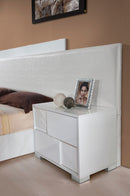 Modrest Monza Italian Modern White Bedroom Set