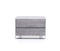 Modrest Arlene Modern Grey Elm & Stainless Steel Bedroom Set
