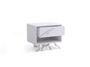Modrest Legend Modern White Nightstand