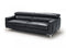 Divani Casa Natalia - Modern Black Leather Sofa