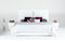 Modrest Nicla Italian Modern White Bed