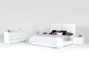 Modrest Nicla Italian Modern White Bed