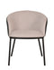 Modrest Nillie - Modern Beige & Grey Dining Armchair