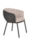 Modrest Nillie - Modern Beige & Grey Dining Armchair