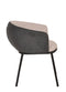 Modrest Nillie - Modern Beige & Grey Dining Armchair