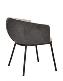 Modrest Nillie - Modern Beige & Grey Dining Armchair