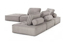 Divani Casa Nolden - Modern Fabric Modular Sectional Sofa