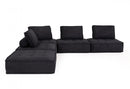 Divani Casa Nolden - Modern Fabric Modular Sectional Sofa