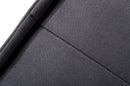 Divani Casa Nolden - Waterproof Dark Grey Fabric Ottoman