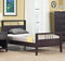 Nevis Wood Platform Bed in Espresso