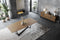 Modrest Gilroy - Modern Walnut & Stainless Steel Dining Table