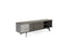 Nova Domus Palermo Italian Modern Faux Concrete & Grey TV Stand