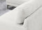 Divani Casa Paraiso - Modern White Fabric Left Facing Sectional Sofa