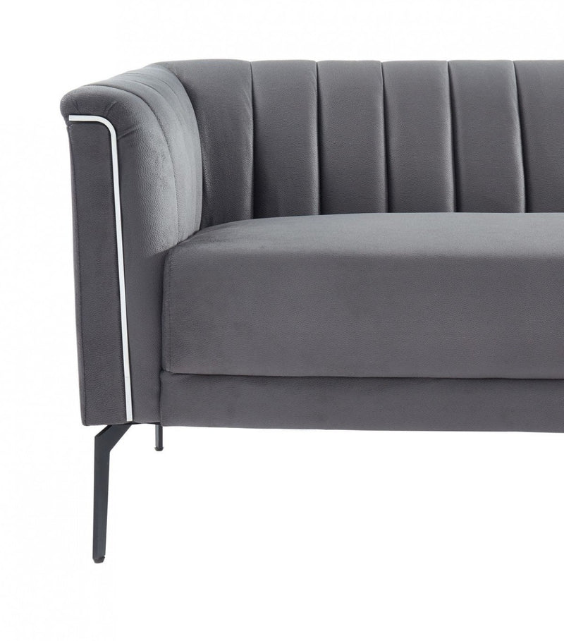 Divani Casa Patton - Modern Fabric Sofa