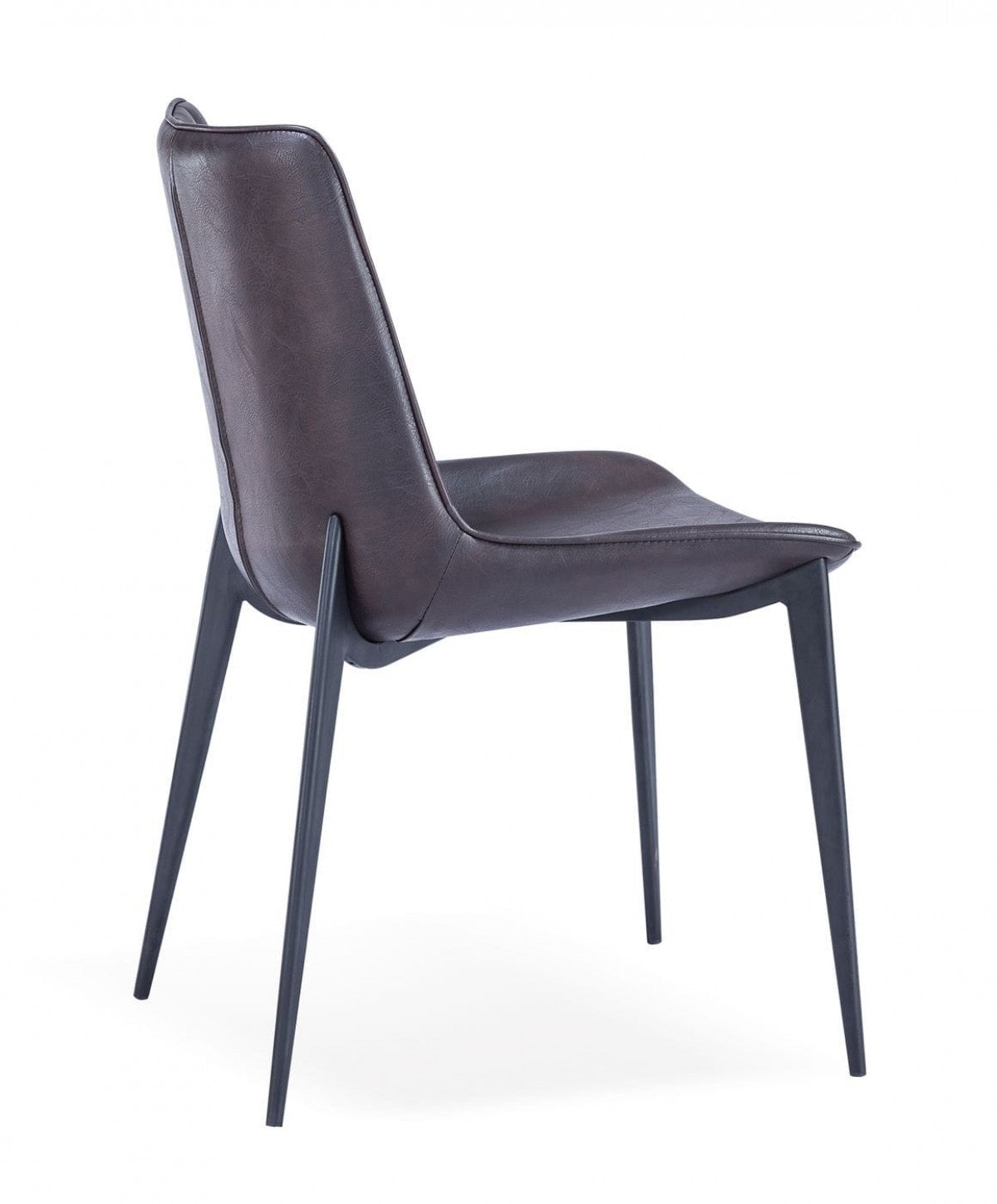 Modrest Peoria - Modern Brown & Black Dining Chair (Set of 2)