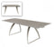 Modrest Pittson - Modern Extendable Grey Glass Dining Table