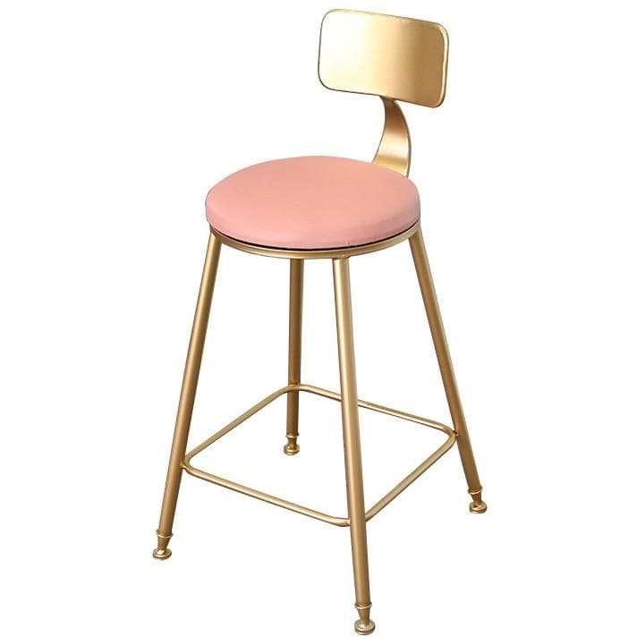 Nordic Golden Counter Stool