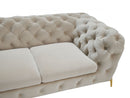 Divani Casa Quincey - Transitional Velvet Sofa