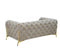 Divani Casa Quincey - Transitional Velvet Loveseat