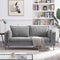 Divani Casa Randolf - Modern Grey Fabric Sofa
