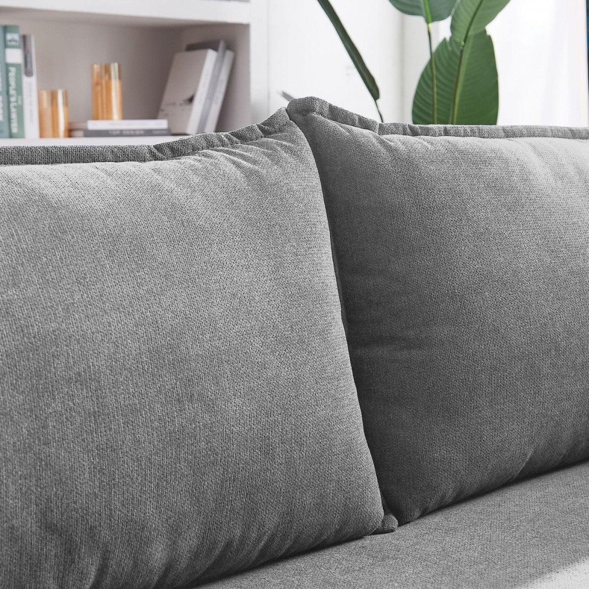 Divani Casa Randolf - Modern Grey Fabric Sofa  by Hollywood Glam