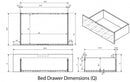 Modrest Roger - Mid-century Acacia Bed