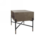 Modrest Walker Modern Concrete & Metal Coffee Table