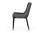 Modrest Roz - Modern Grey Leatherette Dining Chair (set of 2)