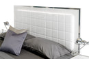 Modrest San Marino Modern White Bed