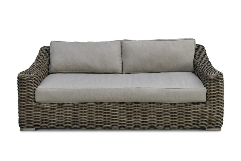 Renava Sapelo Outdoor Beige Wicker Sofa Set