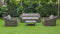 Renava Sapelo Outdoor Beige Wicker Sofa Set