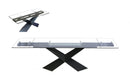 Modrest Scott - Modern Extendable Glass Dining Table