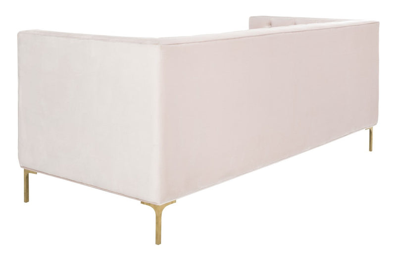 Vydia Velvet Tufted Sofa