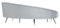 Evangeline Velvet  Parisian Sofa