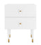 Neptune 2 Drawer  Side Table