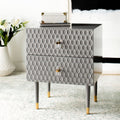 Neptune 2 Drawer  Side Table