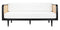 Helena Rattan Daybed Black