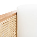 Helena Rattan Daybed Natural