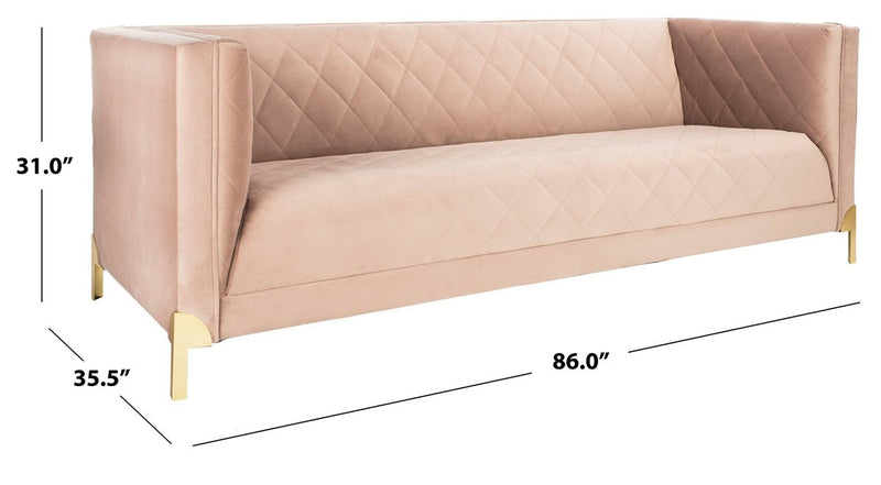 Luanna Diamond Trellis Sofa