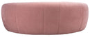 Alliya Channel  Tufted Curved Sofa