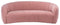 Alliya Channel  Tufted Curved Sofa  by Hollywood Glam
