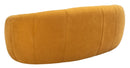 Alliya Channel  Tufted Curved Sofa  by Hollywood Glam