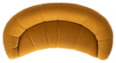 Alliya Channel  Tufted Curved Sofa  by Hollywood Glam