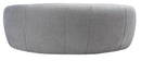 Alliya Channel  Tufted Curved Sofa  by Hollywood Glam