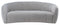 Alliya Channel  Tufted Curved Sofa  by Hollywood Glam