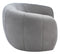 Alliya Channel  Tufted Curved Sofa  by Hollywood Glam