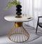 Gwen 40" Pedestal Marble Dining Table