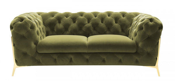 Divani Casa Sheila - Transitional Fabric Loveseat