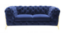 Divani Casa Sheila - Transitional Fabric Loveseat